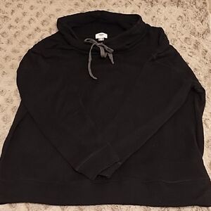Old Navy Black Cowl Neck Sweater